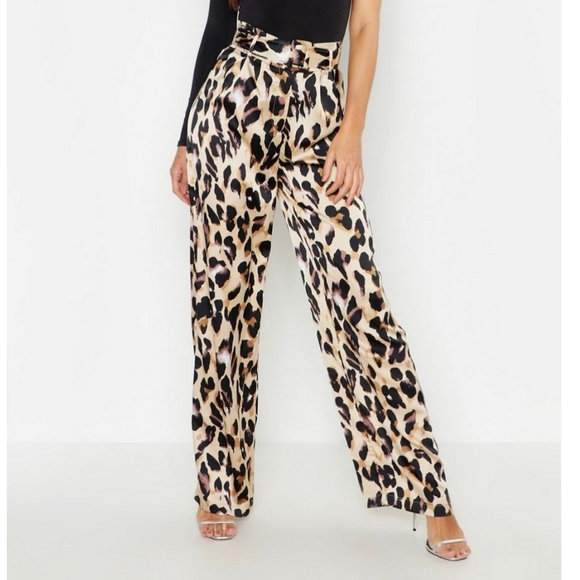 Boohoo Pants - Leopard print pants